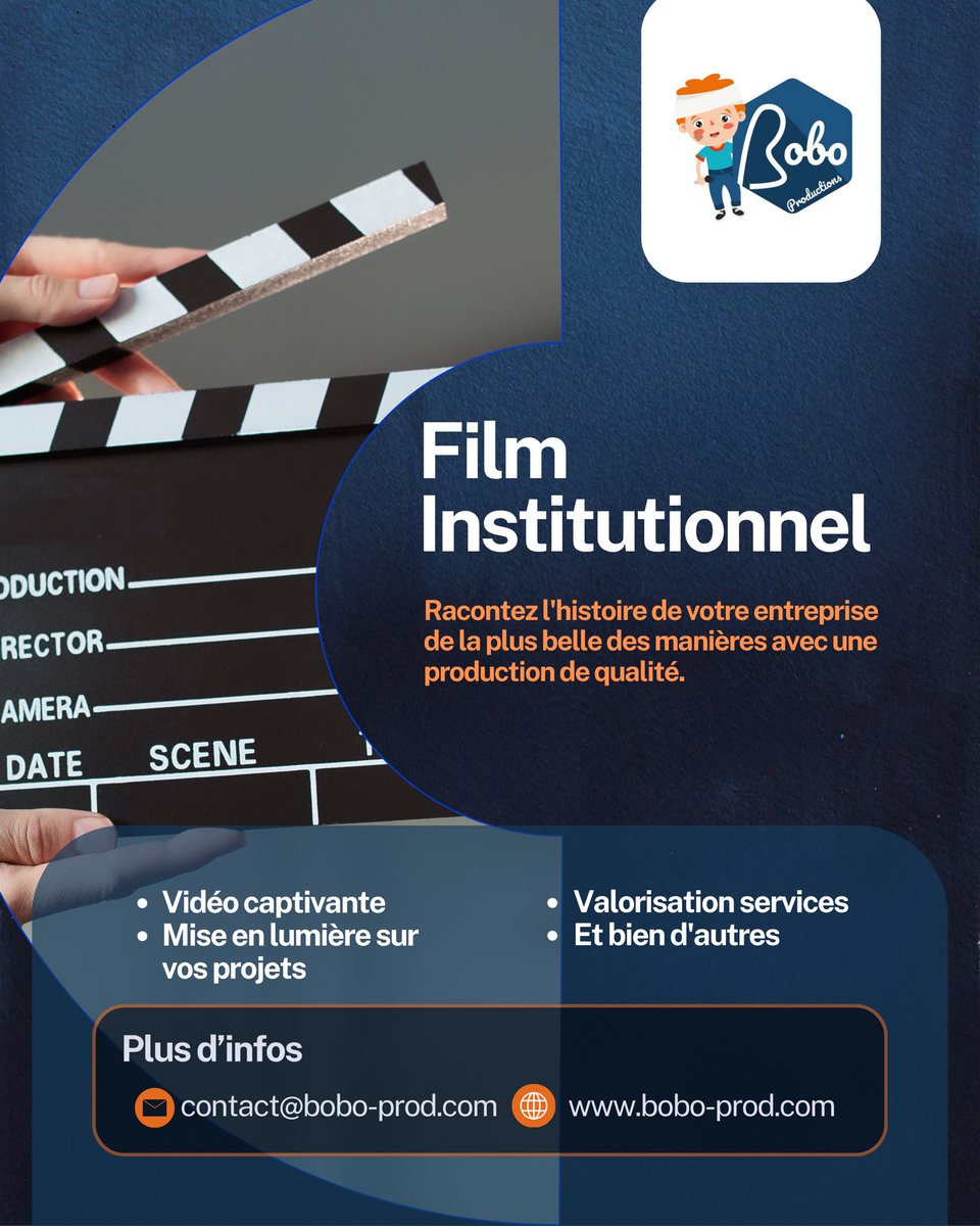 bobo_prod's tweet photo. 🎥 Votre histoire mérite plus qu’une simple vidéo. Elle mérite d’être inoubliable.

Chaque image raconte qui vous êtes. 
Chaque séquence renforce votre crédibilité. 
Chaque film laisse une empreinte. 

Plus d’infos au : 
📩 contact@bobo-prod.com
🌐 https://t.co/Jp0rQpddO5 https://t.co/6bZHreXySl