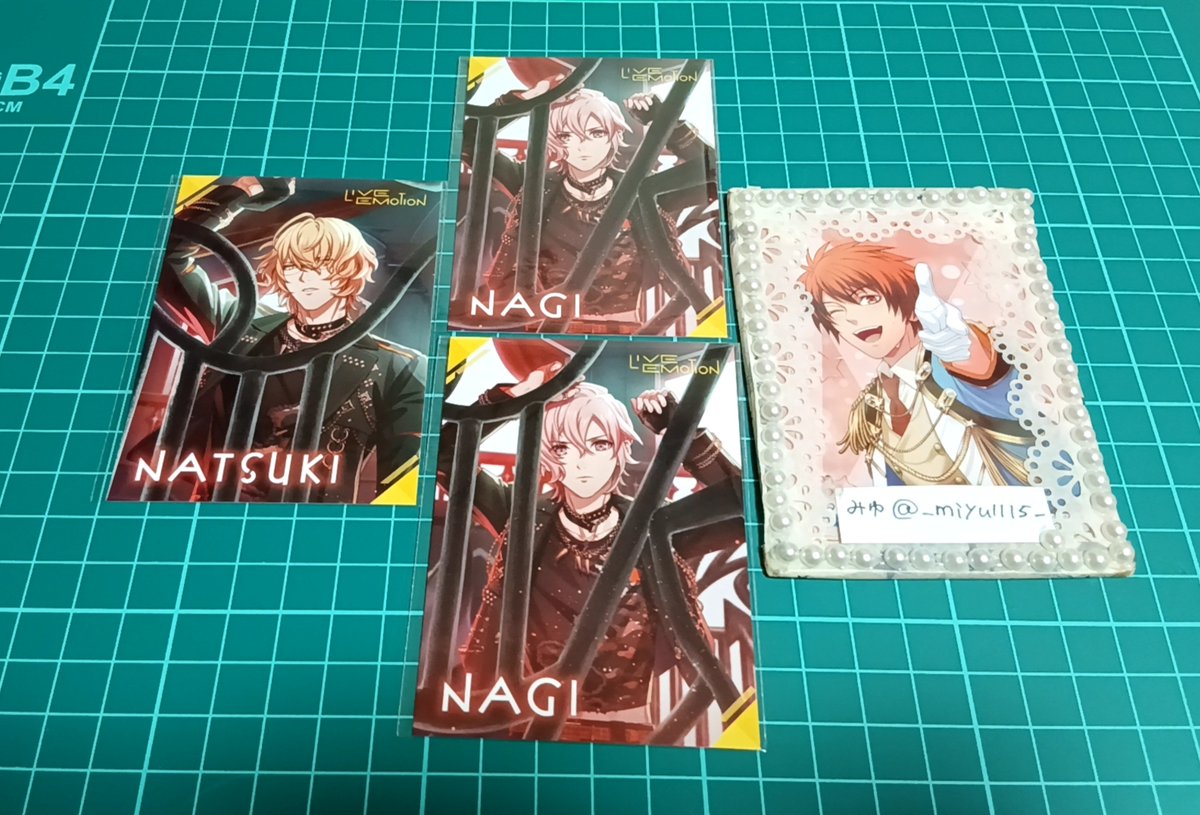 _miyu1115_'s tweet photo. «交換» うたプリ ライエモ CD 2周年 特典 2nd Anniversary メッセージカード メセカ

譲: 那月 ナギ2
求: 音也

郵送でのお取引希望📮
初めての方はﾘﾄﾘﾝ必読
検索からでもお気軽にお声掛けください｡
よろしくお願いいたします｡ https://t.co/rwXRrssPoR