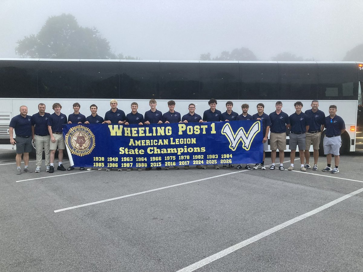Post1_Baseball's tweet photo. We represented the great city of Wheeling, now the boys look to represent the entire state of West Virginia at Regionals in Charlotte, NC!! https://t.co/9lolWPr7it