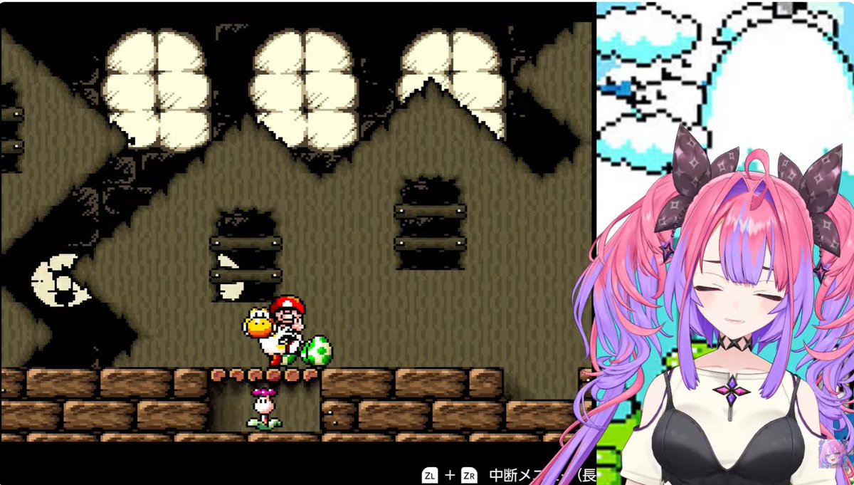 Gotouda_Kiichi's tweet photo. 久しぶりの2Dマリオ。
絵本のように可愛い世界だが。
独特なタマゴ投げやミニゲーム、響く赤ちゃんマリオの泣き声などに、混乱しながらも進む。
そして赤ちゃんを何とか奪い返しながら戦う砦ボス、ビッグドンブリ。
戸惑い、苦労するヴィヴィさんの姿を久しぶりに拝見した気がする。
#ヴィヴィライブ https://t.co/fyvFDgjWUv