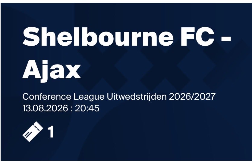 AJoling's tweet photo. 😍😍 we zijn erbij 🇮🇪 @shelsfc - @AFCAjax ❌❌❌ #WijZijnAjax #JFNonTour #awaydays #BestDays ⚽️ ✈️ 🏨 https://t.co/QK41xpiqUf