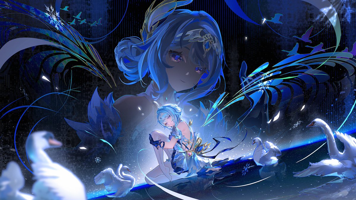 nightly_odette's tweet photo. ❛❛   𝑻𝒉𝒆 𝒘𝒐𝒓𝒍𝒅 𝒔𝒆𝒆𝒔 𝒂 𝒅𝒂𝒏𝒄𝒆𝒓 𝒃𝒆𝒏𝒆𝒂𝒕𝒉 𝒕𝒉𝒆 𝒔𝒑𝒐𝒕𝒍𝒊𝒈𝒉𝒕
              𝒘𝒉𝒊𝒍𝒆 𝒕𝒉𝒆 𝒄𝒖𝒓𝒕𝒂𝒊𝒏𝒔 𝒄𝒐𝒏𝒄𝒆𝒂𝒍 𝒂 𝑭𝒂𝒕𝒖𝒖𝒔  ❜❜
#Odette #奥黛塔 #GenshinImpact
cr: https://t.co/shEm4gHlbF https://t.co/sZKRIQ28dt