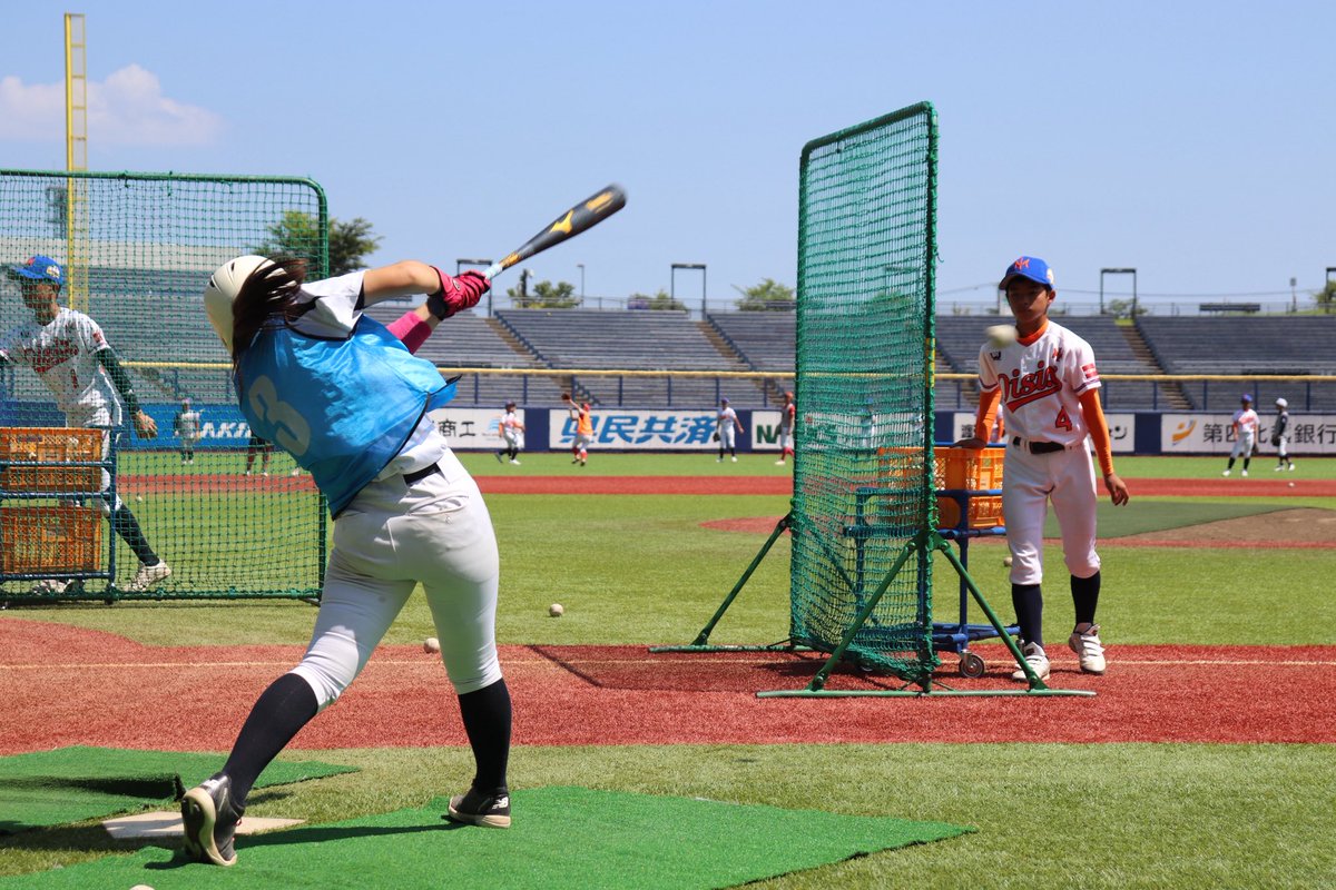 Albi_BC_PR's tweet photo. 本日エコスタでは
NPBジュニアトーナメント KONAMI CUP2026、オイシックスジュニアの
二次セレクションが行われました⚾️

走力やキャッチボール、バッティングなど、様々な項目で選考を実施。
暑い中でも、一人ひとりが懸命にプレーする姿が見られました👀✨

参加された皆さまお疲れさまでした😊

#オイシックス新潟アルビレックスBC 
#NPBジュニアトーナメント
#オイシックスジュニア2026
#学童野球