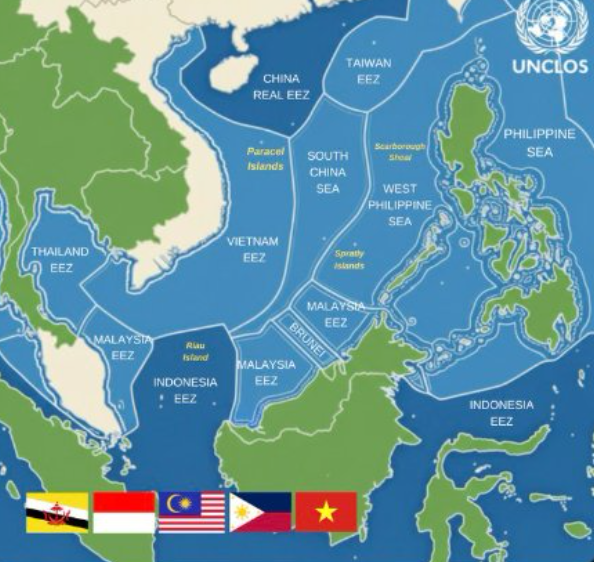 NguyenHo1096438's tweet photo. China, you belong to your EEZ and not even inch beyond it. 

So, be there and let others' live. https://t.co/vVXSQdCjXt
