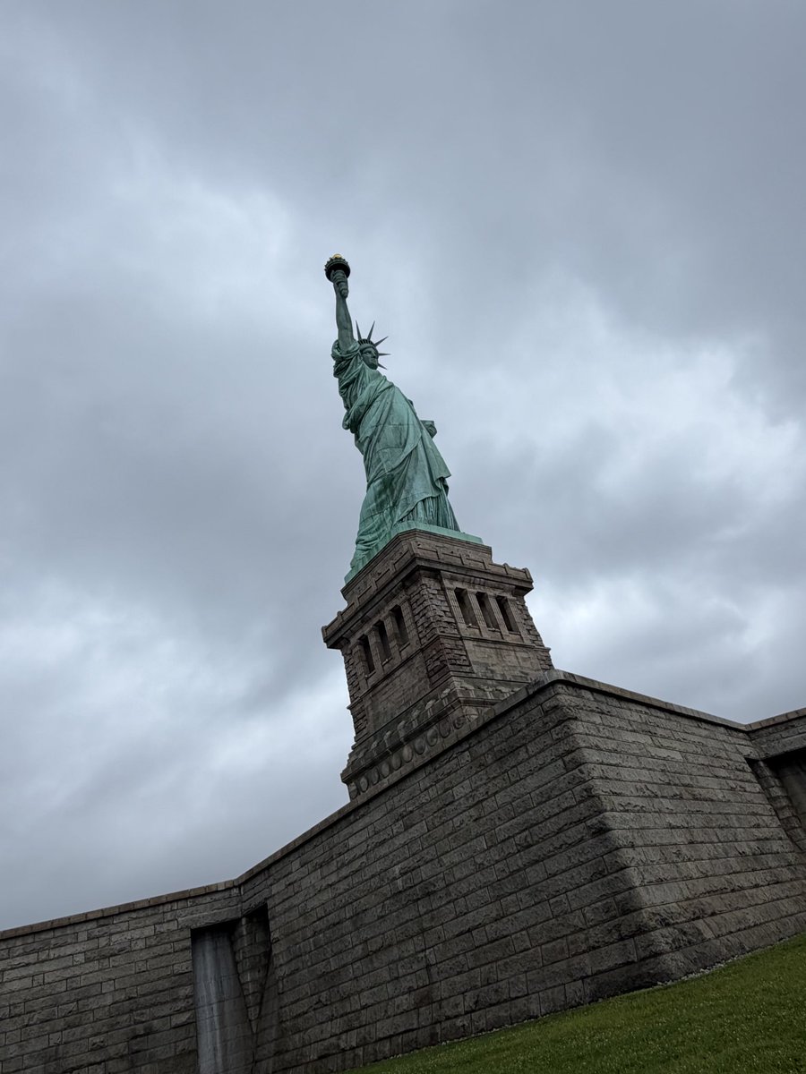 dxr403's tweet photo. I stood on Liberty Island and was reminded that the Statue of Liberty is more than a landmark. She is a declaration.

She does not celebrate comfort. She celebrates freedom.

She does not promise equal outcomes. She represents equal opportunity.

She does not stand for what government can give us. She stands for what free people can build when they are trusted to pursue their own future.

For nearly 140 years, she has welcomed dreamers, builders, risk-takers, and people willing to work for something better. That idea is what made America exceptional, and it is worth protecting.

Sometimes I wonder if we have forgotten what she actually symbolizes.

Standing there, I was reminded that liberty is never something to take for granted. Every generation has a responsibility to preserve it for the next.

What does Lady Liberty represent to you?