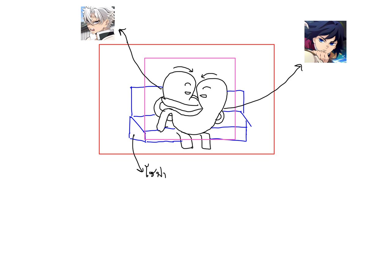 mysleepingfairy's tweet photo. รูปที่เราบรีฟ vs รูปที่นักวาดเสก (พลีชีพมากก555555) https://t.co/N5USP5AEg6