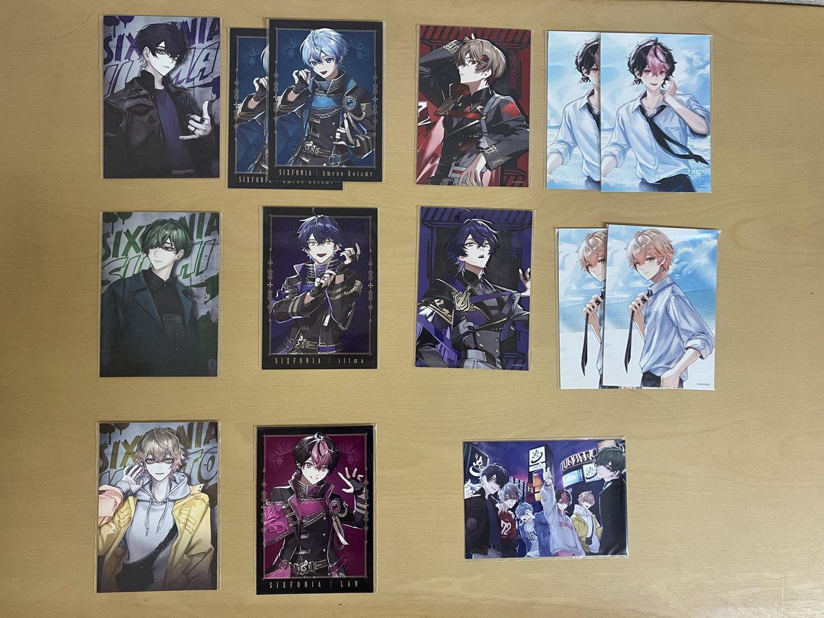 ri02201228's tweet photo. シクフォニブロマイド

譲)画像のもの
求)PayPay 0.02+送料

･初期傷ある可能性有り
･郵送のみ

全種揃えることが出来たため、ダブりを譲ります。
お気軽にお声掛け下さい🙇‍♀️

 #シクフォニグッズ譲渡
 #シクフォニグッズ交換 https://t.co/499brIlqeT