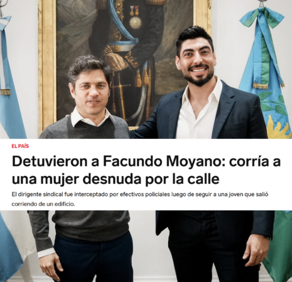KalinaAnnGG's tweet photo. Detuvieron al hijo de Hugo Moyano, ex diputado nacional kirchnerista. No falla. https://t.co/264szZ4lHT