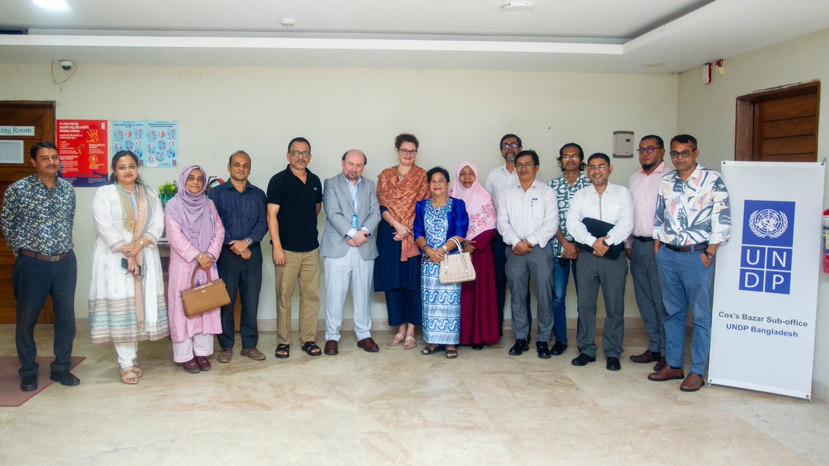 HocaVardon's tweet photo. Humbled together with @bahlr to convene  consultations with civil society and private sector to shape the Cox’s Bazar Country Analysis for the next #UNSDCF. The direction is clear: transition and investment must strengthen local institutions, jobs, markets and climate resilience. https://t.co/Ya9Sqj8PHO