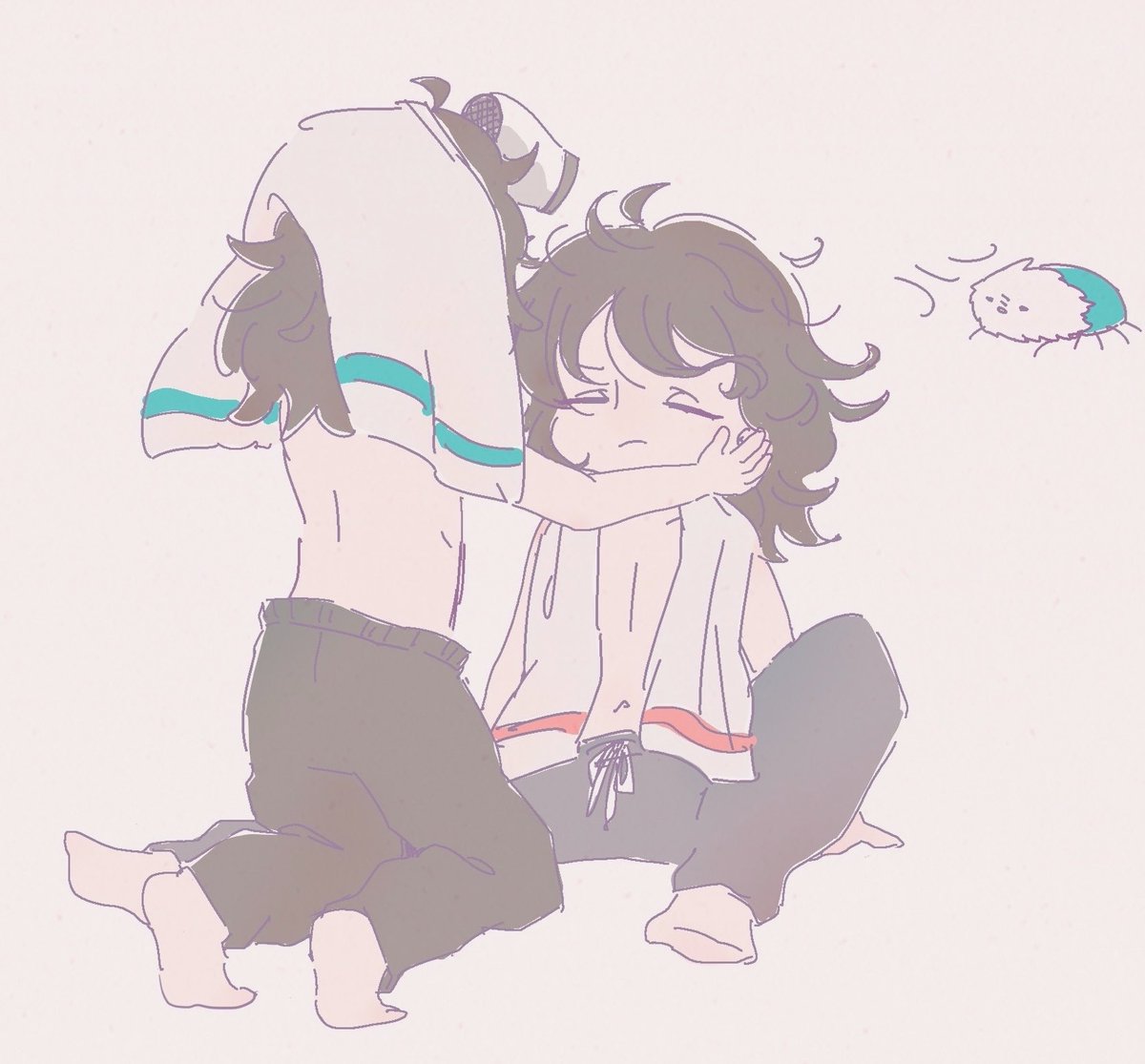 lychee_ml's tweet photo. 半裸だから一応ｾﾝｼﾃｨﾌﾞ https://t.co/kTpHdPjPvd
