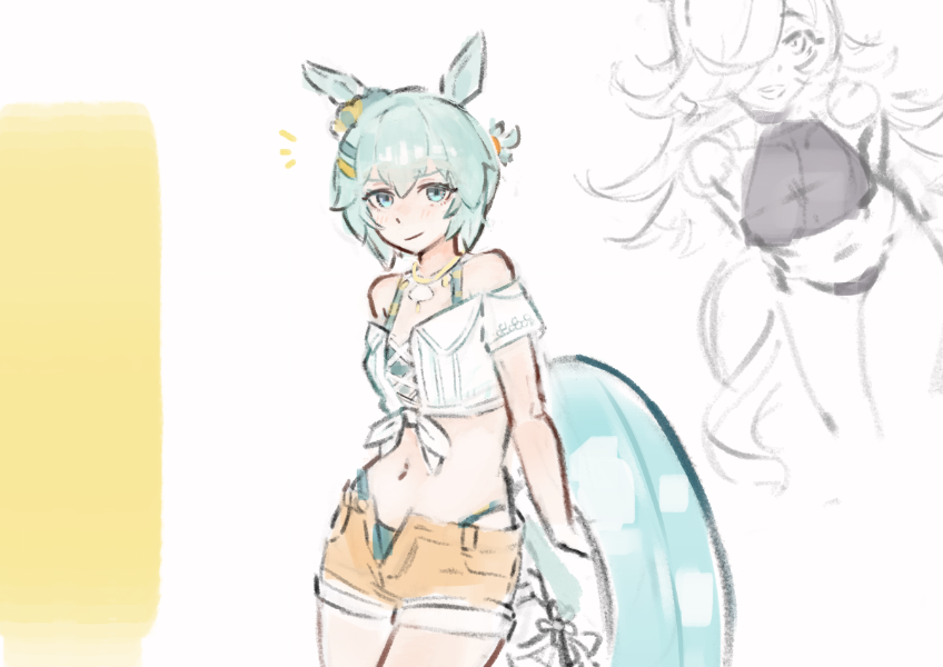 AppleCusturd_2's tweet photo. Seiun Sky ☁️ Wip https://t.co/zMUInoQbwg
