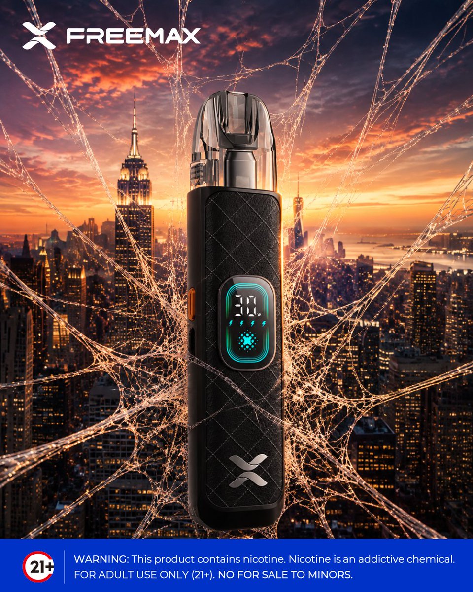 Freemaxvape's tweet photo. Above the city. In control of the moment. ๐๐ธ๏ธ
โ ๏ธ Warning: This product contains nicotine. Nicotine is an addictive chemical.
๐ Must be 21+.
#FREEMAX #REXAS2 #HiddenScreen #PowerControl #OpenPodSystem #VapeTech #TechLifestyle https://t.co/euTFED7CLU