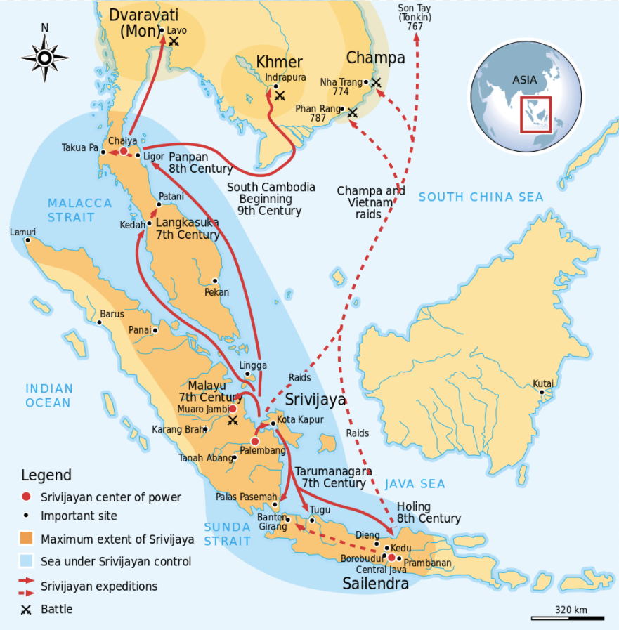 OpIndia_com's tweet photo. 1025 CE: A fleet of Rajendra Chola's militarised ocean-going vessels crossed the sea to attack the kingdom of Srivijaya in Sumatra. 

Reason: To maintain Chola supremacy over trade in the region.

No other empire in India had done that before, none has done that ever since https://t.co/NRzty0AMH4