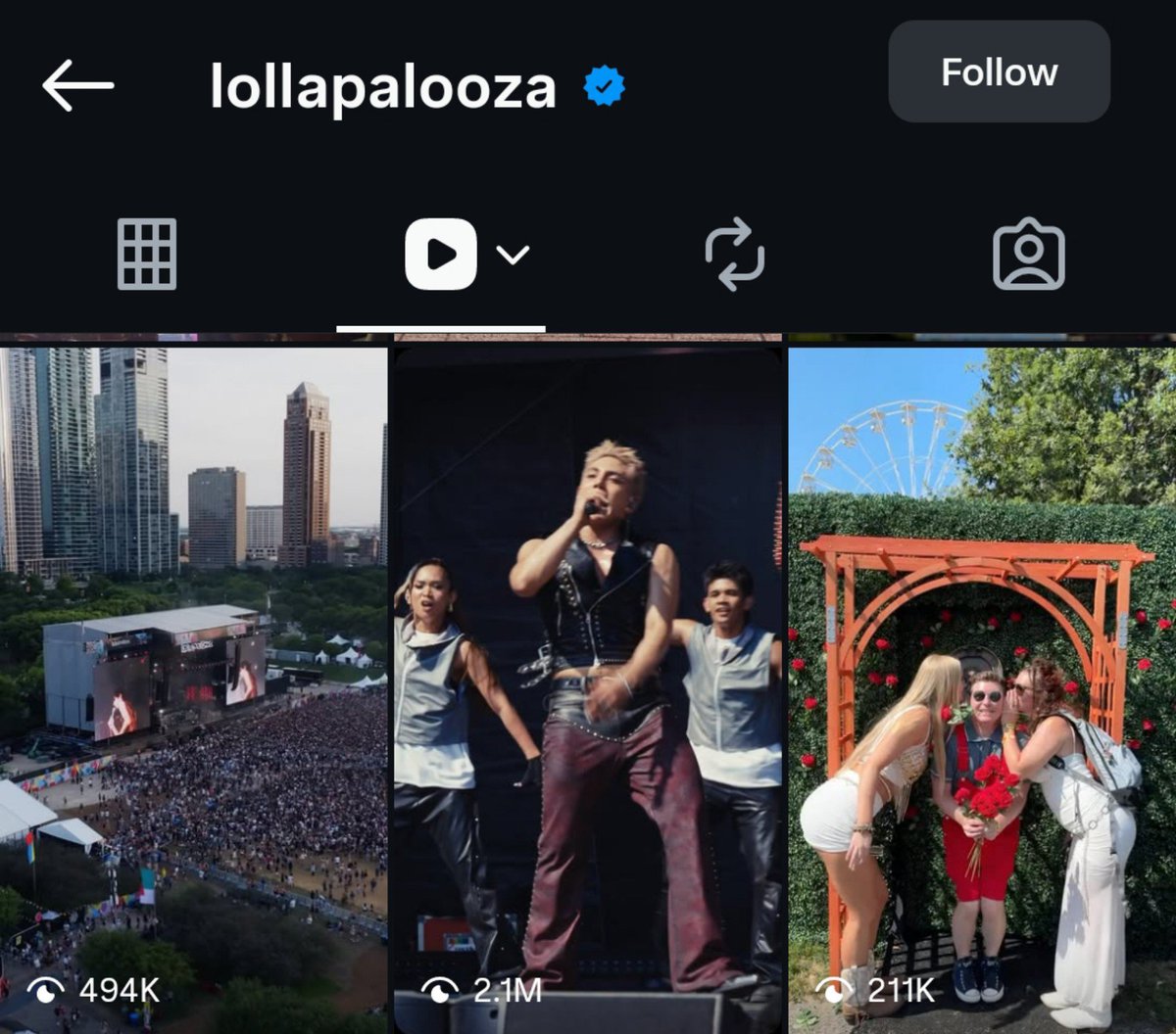 gel_atinboy's tweet photo. SB19 is currently the 7th most viewed artist in Lollapalooza's Instagram Reels and the 9th most viewed performance with 2.1M views and 154K likes.

1. Zara Larsson
2. Olivia Rodrigo
3. Cortis
4. Yungblud
5. Juicy J
6. Suki Waterhouse 
7. #SB19 

@SB19Official
#SB19atLollapalloza https://t.co/8vrjazksGx