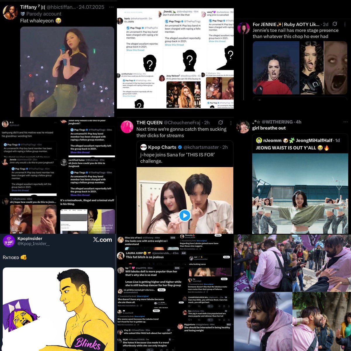 jmsstzu's tweet photo. Los gg stans viven arrastrando a los idols y sobajando a otras chicas del kpop para enaltece a sus favoritas,este discurso moralista no nos conmueve porque al final del día son los primeros miserables en atacar a otras mujeres,basta ver como acosan a los idols un lunes cualquiera https://t.co/W0ldIlrAxf