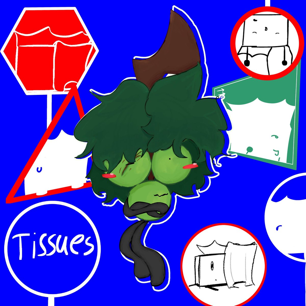 arabik2282's tweet photo. I forgot to post this yehh I'm actually a little scared to post oc x canon, so yeqh #tissues #inanimateinsanity #tissuesii https://t.co/cMA42ILf34