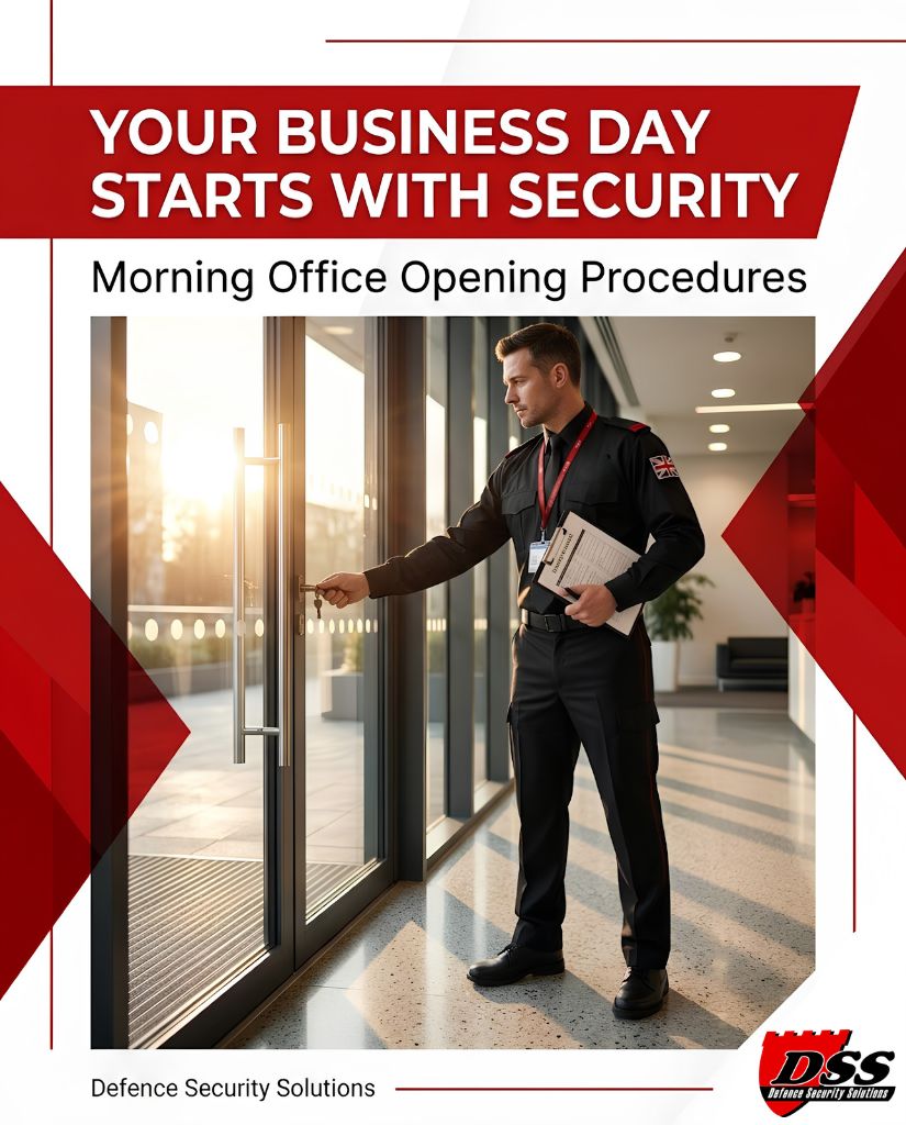 Security_DSS's tweet photo. 🏢 A secure working day starts before your team arrives.
✔️ Alarm checks
✔️ Site inspection
✔️ Secure opening procedures

🌐 https://t.co/9rzdfxRZyO
📞 0203 490 8070
#CorporateSecurity #BusinessSecurity #UKSecurity https://t.co/V5viTeMkbr