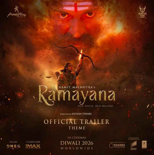 filmmusicrep's tweet photo. Hans Zimmer's &amp; A.R. Rahman's 'Ramayana' Trailer Theme Released. https://t.co/agy6r22UON https://t.co/o95s8sk1Jc