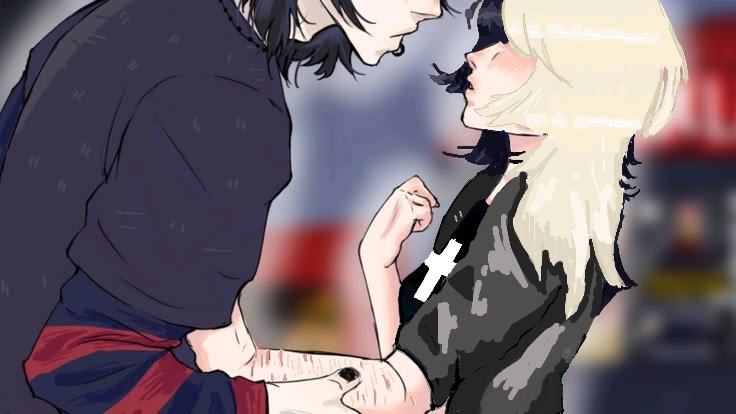 sawablu3's tweet photo. Hice un self insert con mi hombre elian uwu, solo ke yo soy negrita... pero m dio weba cambiarle la piel... #yumeshipping #lookingforyou https://t.co/bhgnAhfTfz