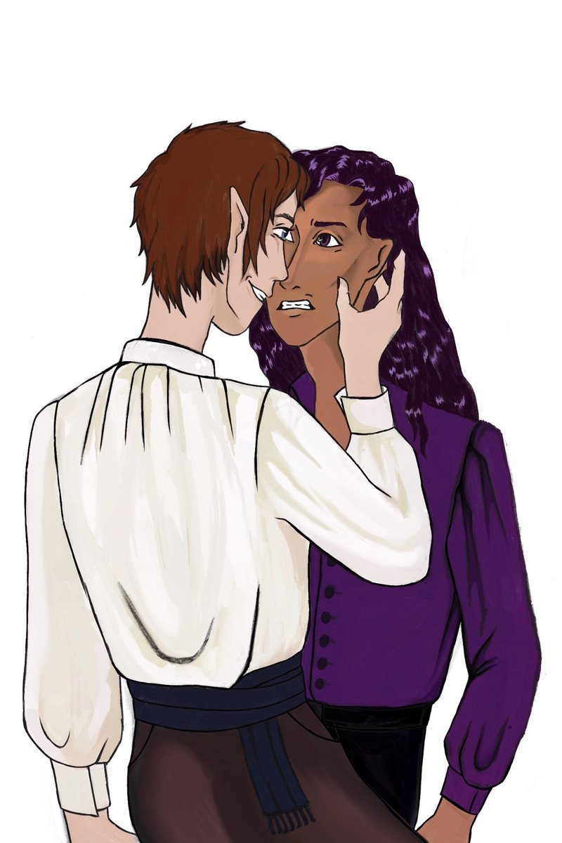 Editus4's tweet photo. Assassin duo month day 6: Love language 
#assassinduo
#ashwron https://t.co/nL9Aevxt1I