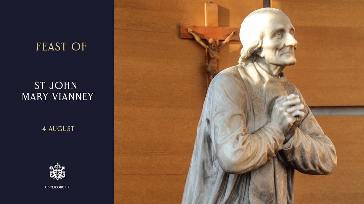 catholicEW's tweet photo. Almighty and merciful God,
who made the Priest Saint John Vianney
wonderful in his pastoral zeal,
grant, we pray,
that through his intercession and example
we may in charity win brothers and sisters for Christ
and attain with them eternal glory.
Through our Lord Jesus Christ, your Son,
who lives and reigns with you in the unity of the Holy Spirit,
God, for ever and ever.