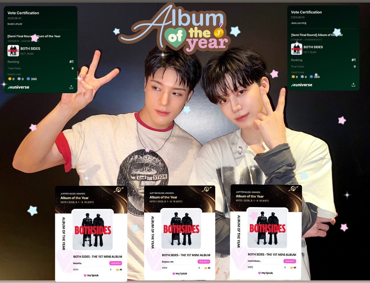 imyourtm's tweet photo. ꒰⌗D-3꒱ b★th sides #โหวตเพื่อเจโน่แจมิน https://t.co/SndbjN4ao8