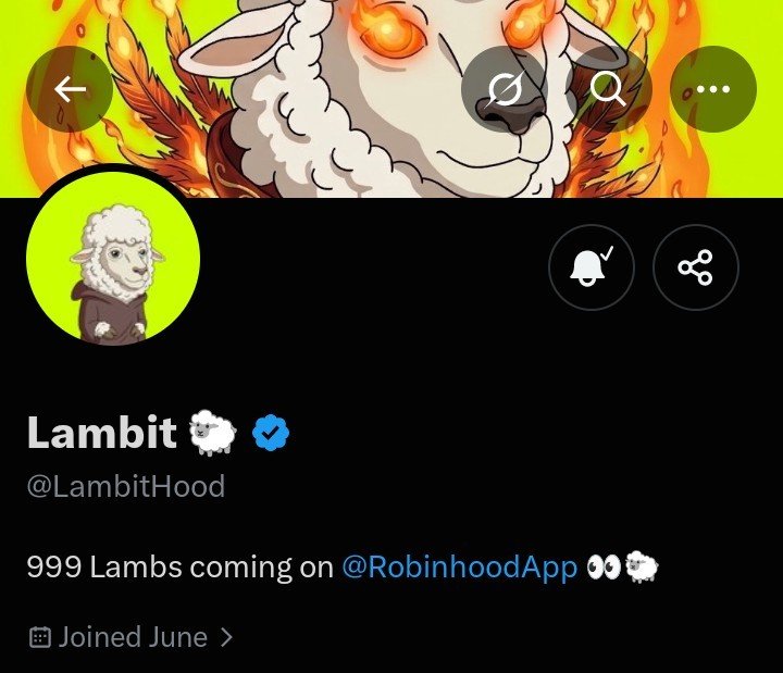 AEjej68088's tweet photo. 10gtd spots for @LambitHood

Mint Details: 
• Supply: 999
• Price: $0.06
• Chain: Robinhood 
• Time: Today, 2:30 PM UTC

How to Join: ✅ Follow @LambitHood &amp; @AEjej68088 ❤️ 

Like &amp; RT 🦊 Drop your EVM wallet

⏳ Winners will be selected in 60 minutes! https://t.co/qnKVEzhLZO