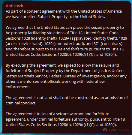 camigambles's tweet photo. @zachxbt They released a fake USA Seizure notice.

https://t.co/d9XIzuT9k3 https://t.co/xmCOzJloYY