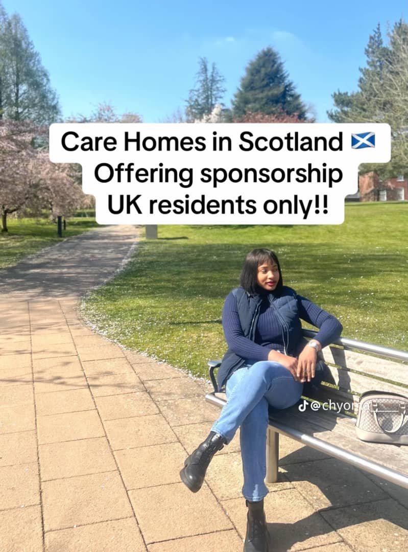 careersuk100's tweet photo. If you are Currently in the UK searching or sponsorship or you are studying in the UK with the hope of getting sponsorship after your studies, you might want to see this!

Here are 6 Care homes in Scotland Offering Sponsorship!! (UK Residents Only)

1. My Care (They have Sponsorship for Home Care Roles in Aberdeenshire & Tayside).
https://t.co/0M5isHV8f7

2. Meallmore Group (Very Active in Scotland)
https://t.co/12cd02hsIz

3. Ion Care and Support Services 
https://t.co/IjC09CMBq1

4. Care UK
https://t.co/jeUmpN6IHm

5. Agincare International 
https://t.co/wwQC9fyl39

6. Bupa
https://t.co/6zGPq4h9rO

Please note: These jobs are open to only those currently in the UK. Those outside the UK should not apply 

Please share this with others in the UK who may be Interested
