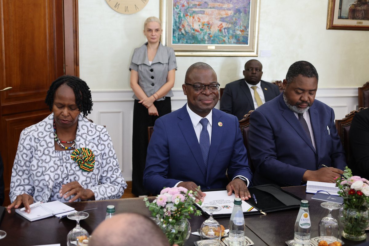 benjaminmudanhu's tweet photo. Zimbabwe continues to deepen its global partnerships. Talks in Belgrade have laid the foundation for closer cooperation with Serbia across key sectors that support economic growth and development. https://t.co/QIcai9zAPP