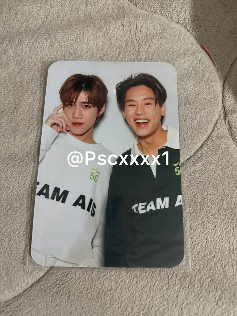 Pscxxxx1's tweet photo. WTS | ส่งต่อ 750 รวมส่ง ได้ทั้ง 2 ชิ้นค่ะ 

-Autographed Postcard Cremo 
( Real Signed ) 
- Postcard AIS FANIVERSE BKPP 

#ตลาดนัดบกพพ
#ตลาดนัดบิวกิ้นพีพี https://t.co/BxnrLh8x82