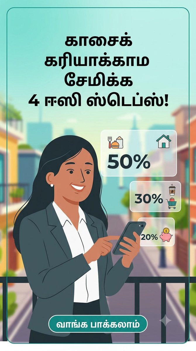 SeyvionInfo's tweet photo. Want to #save #money? Follow these 4 simple #steps
#moneymanagement #kanakupulla #latestapp #seyvion

Download #Kanakupulla app from the below link 
https://t.co/h07kiIzU1P https://t.co/22WgXq2HQd