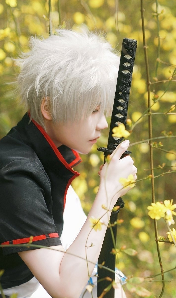 Hio9vk's tweet photo. cos ✾ gntm
　　 :
　　 ·　　坂田銀時
　　 . 
撮影 . @hide3photoWorld
　　✾
　　 .
　 薄 陽 https://t.co/Is0BOm9a1E