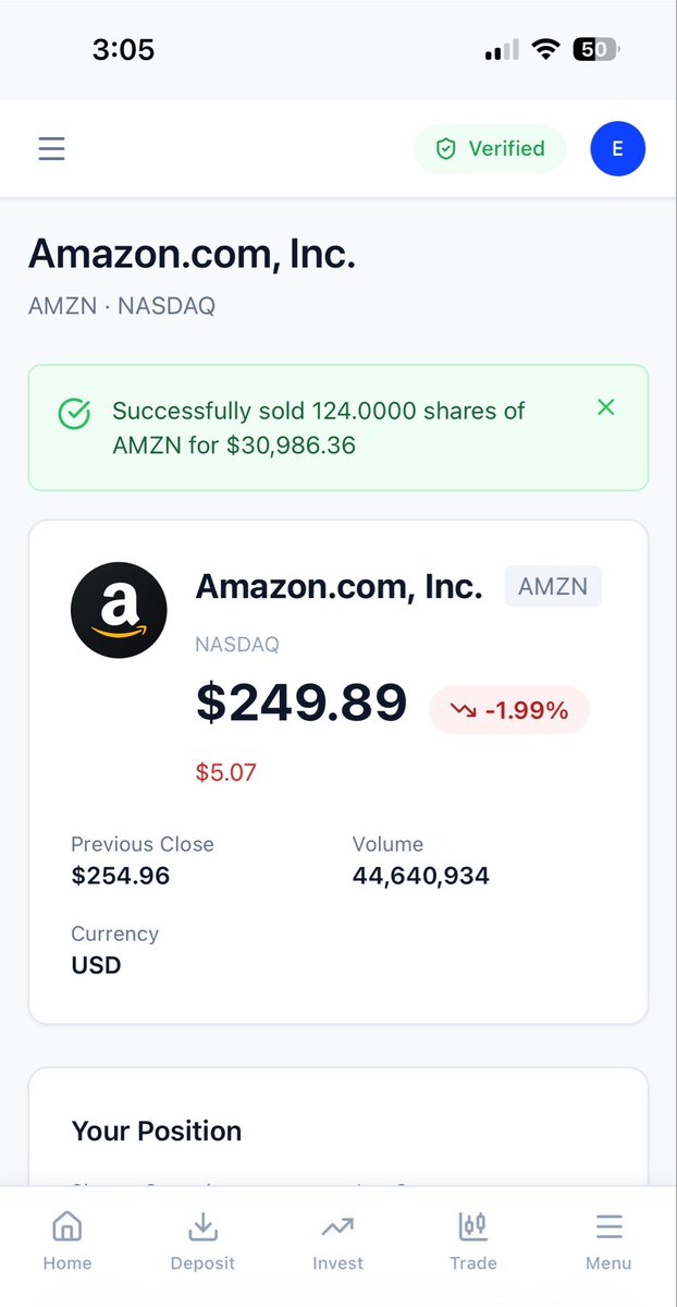 ElizabethVansco's tweet photo. @amazon Sold, with a passive income https://t.co/CHw0ePVULK