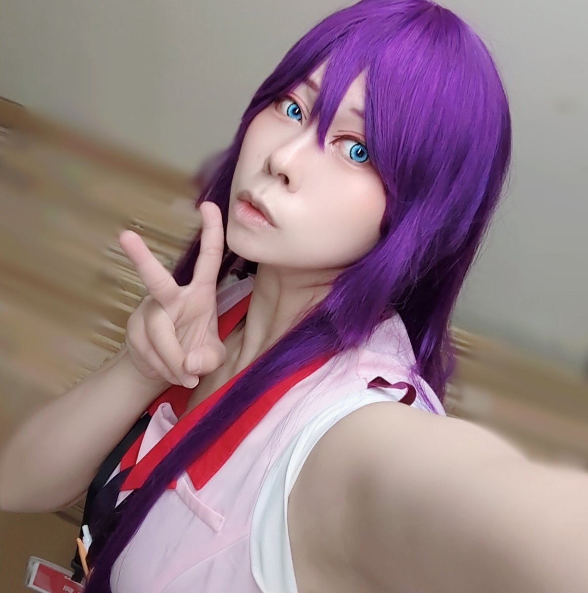 cosplaystaff130's tweet photo. #うめだらけ本日のコスプレスタッフ
今日はヶ原さんです！
終日コスプレコーナーにおります！
皆様のご来店お待ちしております☺️
#うめだらけ #梅田 #まんだらけ
#コスプレ #cosplay #今日の魔麟
https://t.co/xTWrVM8Nj4 https://t.co/LlLGqNG5Xz