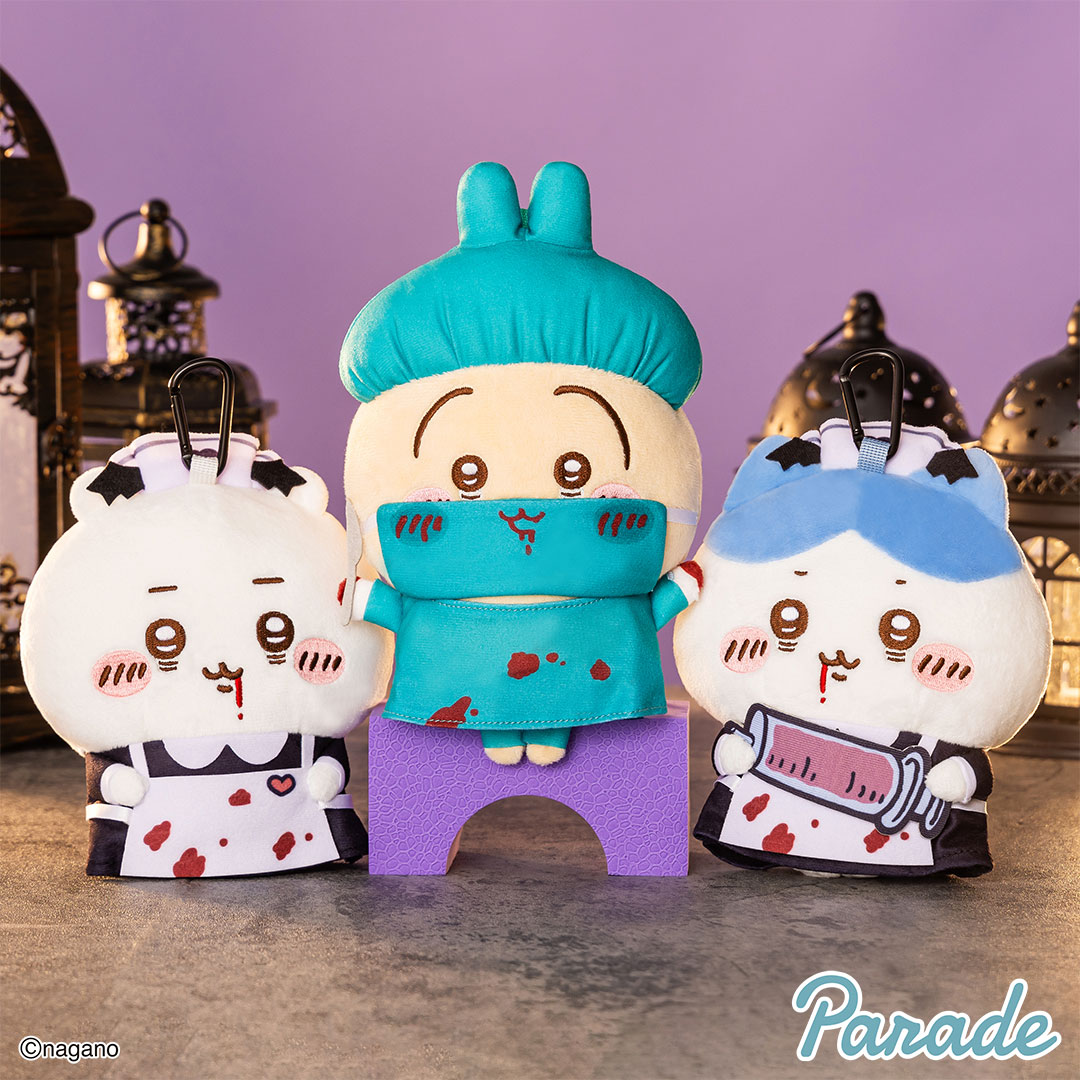 parade_prize's tweet photo. ／
📢8月プライズ新情報
＼

#ちいかわ より
ハロウィンがまぐちポーチ①が登場🎃🕸️

詳細は後日お知らせになります🕯️

#プライズ https://t.co/Dgi8xh2iPZ