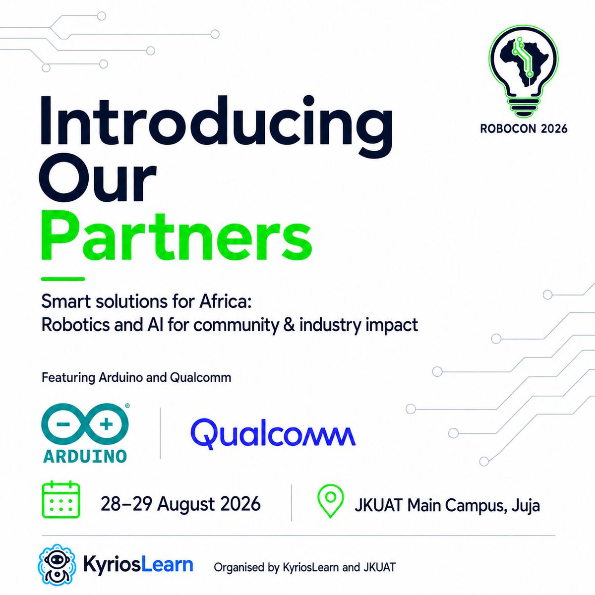 kyrioslearn's tweet photo. Meet the people empowering Robocon Kenya 2026. We share the common goal of innovation. https://t.co/EvyLGTiNGP