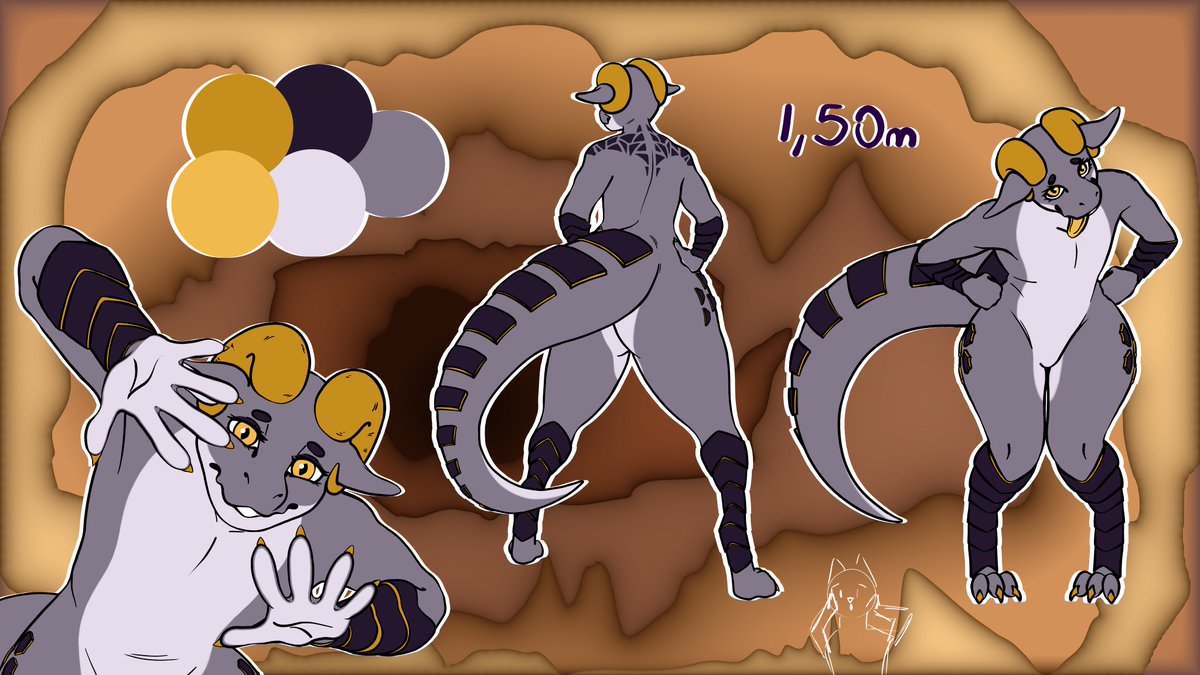 Jaiden_nsfw's tweet photo. Finally, the moment no one else was waiting for except me. I've got Nixx's reference! Now it's time to spread terror across the world 🌎 

Thank you so much @CerveceroGato for accepting my last-minute commission! https://t.co/vK9mqlbxpB