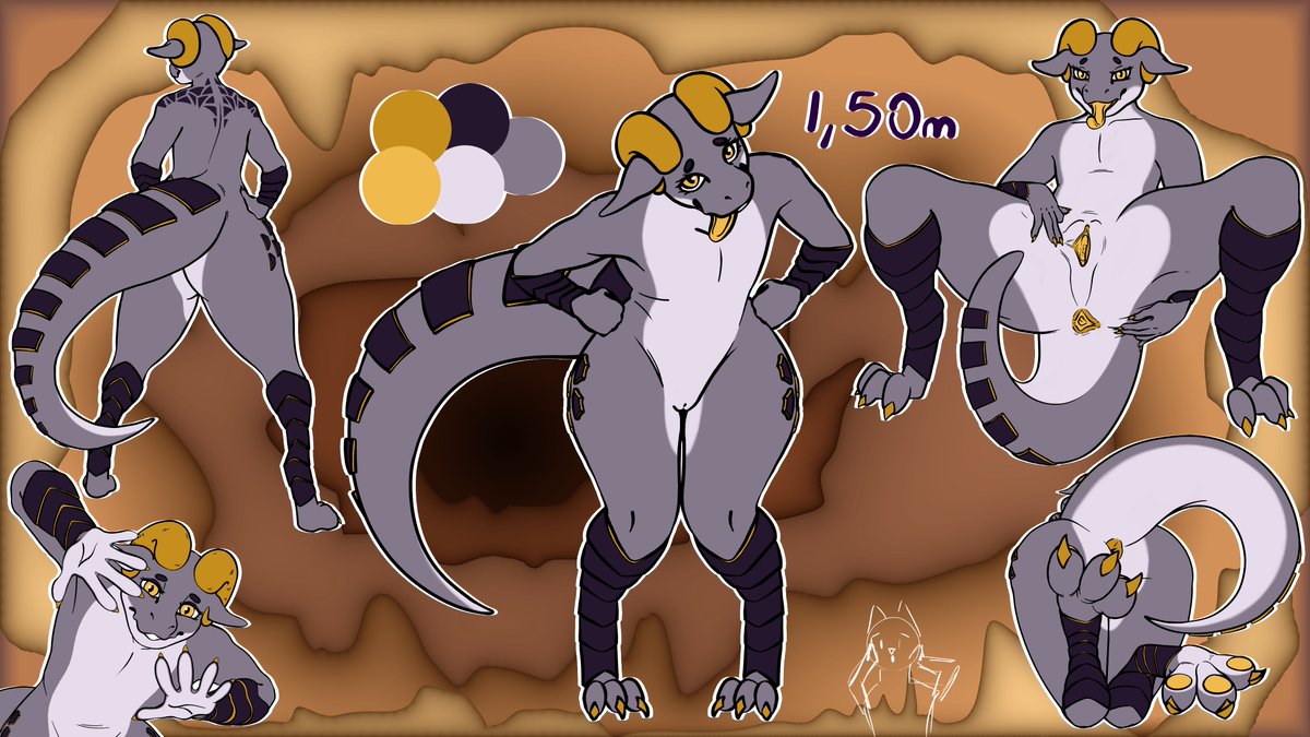 Jaiden_nsfw's tweet photo. Finally, the moment no one else was waiting for except me. I've got Nixx's reference! Now it's time to spread terror across the world 🌎 

Thank you so much @CerveceroGato for accepting my last-minute commission! https://t.co/vK9mqlbxpB