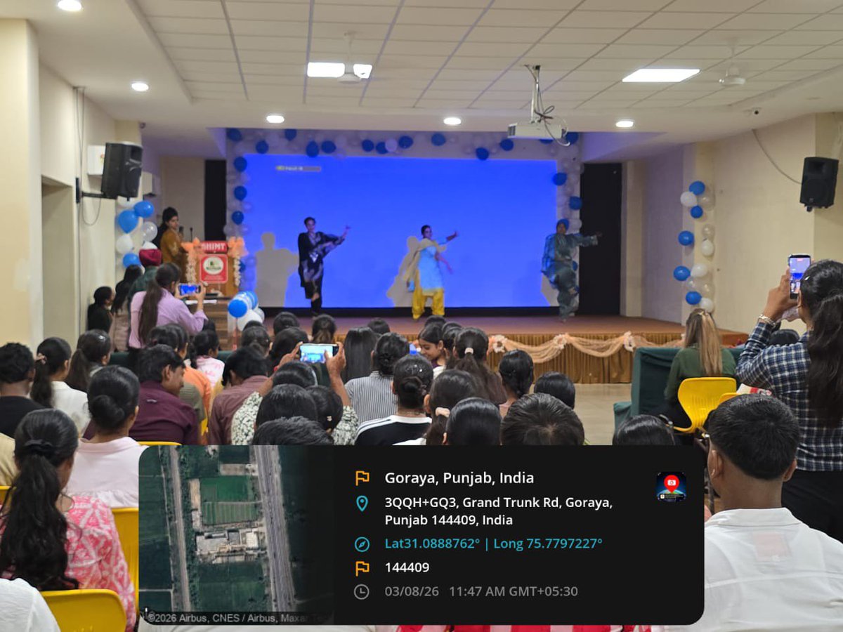 Shimt12's tweet photo. 🎓 Every great journey begins with learning. ✨
A hall full of curious minds, inspiring conversations and endless possibilities. AAGMAN'26 gave our freshers the perfect introduction to life at SHIMT—where dreams meet opportunities and every seat marks the beginning of a new story https://t.co/o5R8KXrRG6