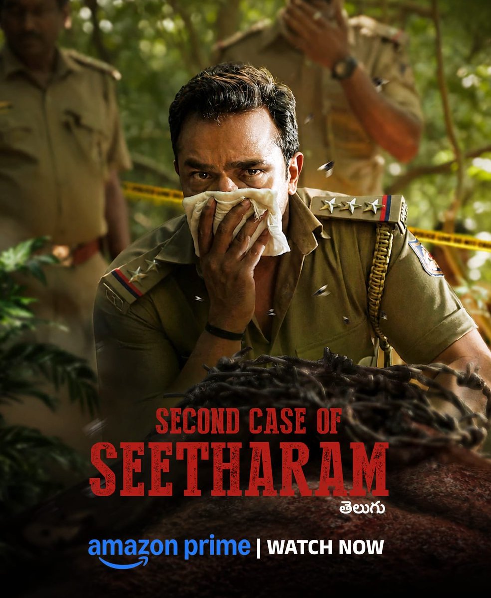 BatMan2k26's tweet photo. Blockbuster talk from Kannada, Tamil &amp; Hindi… now streaming in Telugu 🙌
#SecondCaseOfSeetharam is a must-watch thriller! https://t.co/xM0hKTyf2y