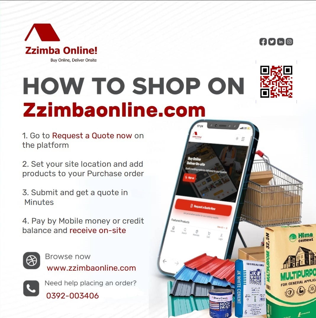 Zzimba_online's tweet photo. Finding the materials you need for your building project does not have to be a hassle; this digital supply system makes it easy!

Get your quick quote in minutes, not days
🛒 https://t.co/UAMO2tmbs3 https://t.co/x1I6lLt0G8
