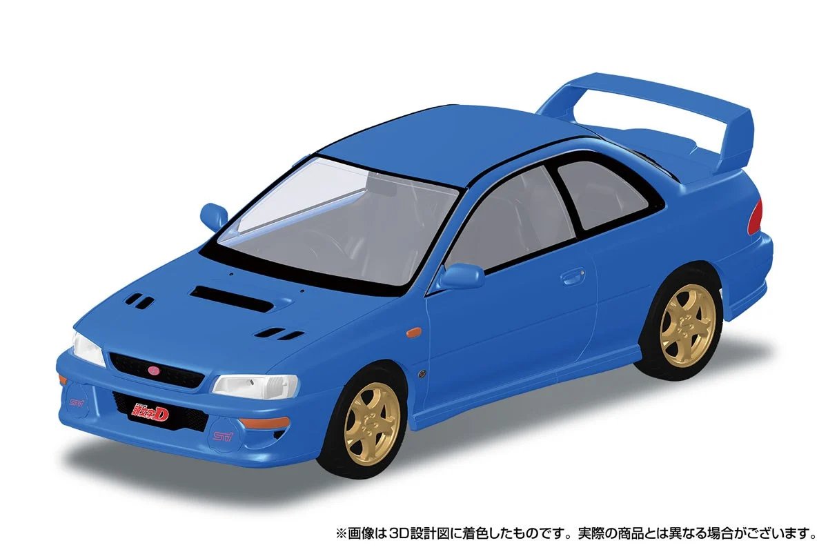 hobbysearch_mc's tweet photo. 【プラモデ���予約開始】アオシマ 楽プラ #頭文字D
1/32 頭文字D 文太のインプレッサ
https://t.co/ShgHTFfACI

藤原文太のインプレッサが楽プラに登場！22B-STi風バンパー、純正形状と異なるスポーツマフラーを再現。
接着剤不要の楽プラシリーズなのでお手軽に組み立て可能です！
#GC8 #イニD https://t.co/G8ShVramkL