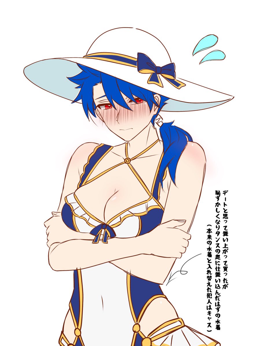 Sikika_Iroha's tweet photo. 旧剣旧槍♀
二人のキャラに自信がない
水着見て欲しかったので簡単に色置きました
※にょた注意 https://t.co/wLSqe15G9P