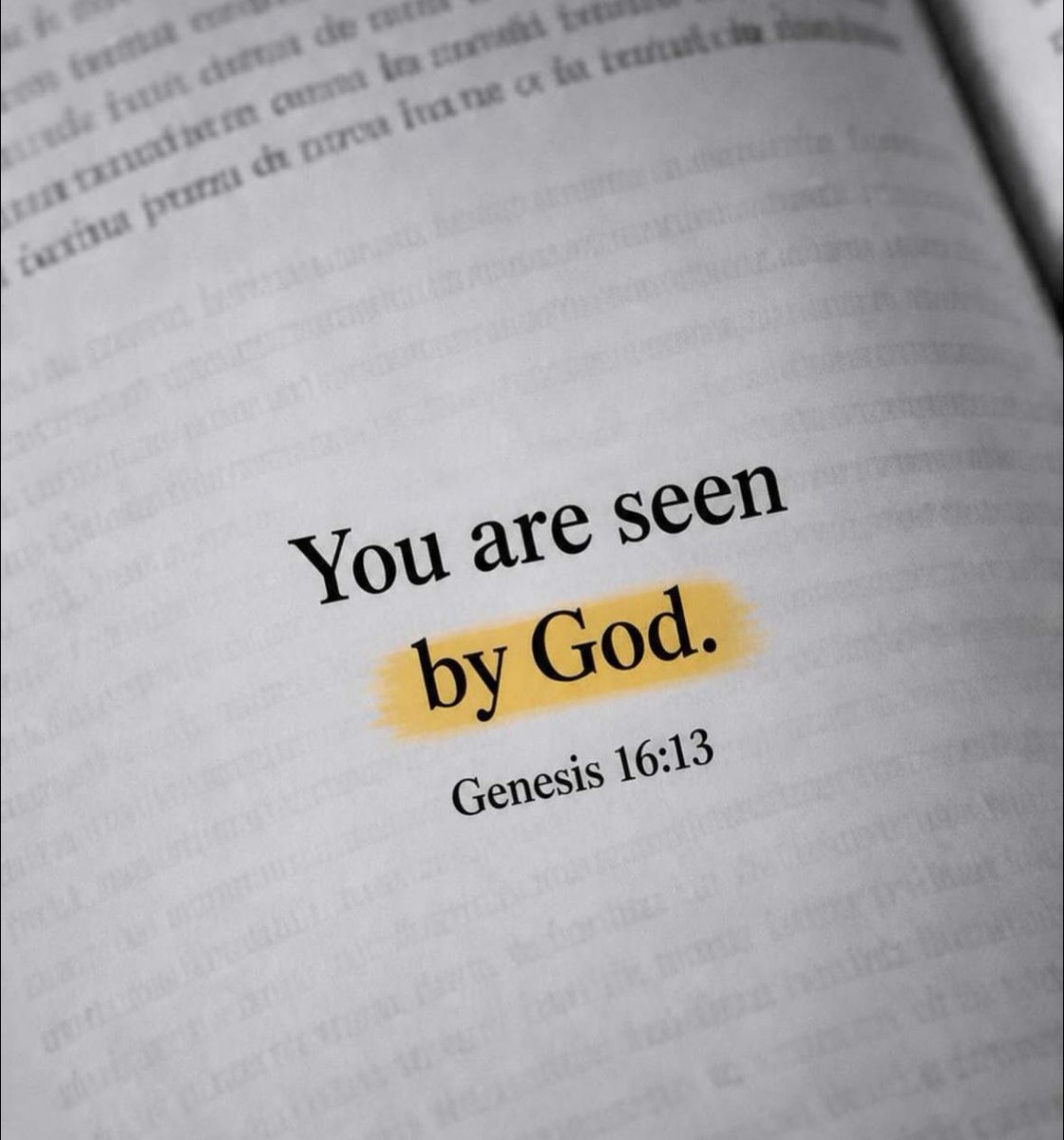 altinekasre1's tweet photo. “You are seen by God.”

Genesis 16:13 https://t.co/XYwhTzt49q
