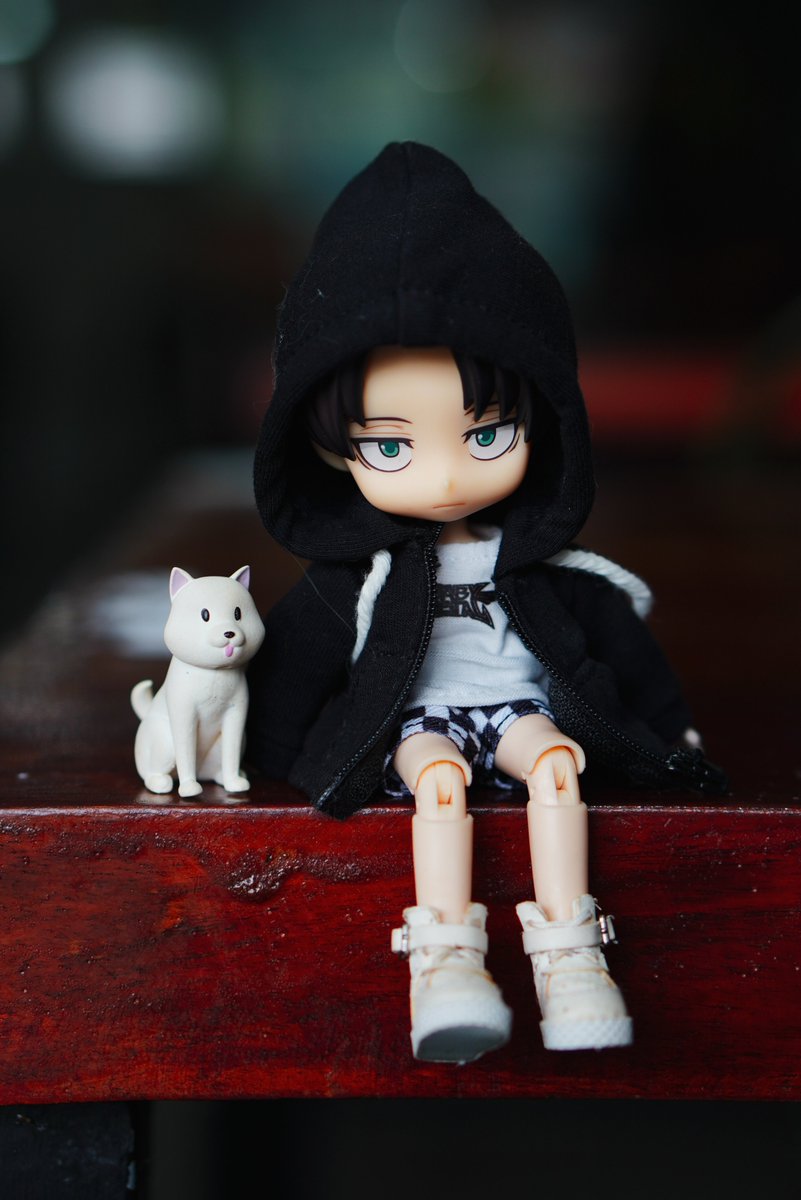 _traffyluffy's tweet photo. And Levi makes an appearance again  😆✨️

Man, whenever I bring out Levi, I always remember that nendoroid era where he's being sold for like 10K pesos (approx 160 usd) lmaooo

#levi #leviackerman #aot #nendoroid #attackontitan https://t.co/Qd0DcI11YO