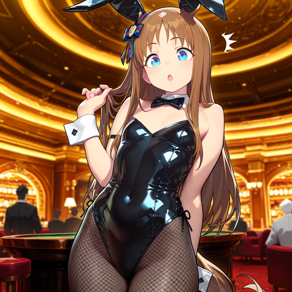 analyzerKENZEN's tweet photo. あれ！？ グラス、なんでこんなところに！（２日過ぎのバニーの日！！EX） https://t.co/DIfHZTBvvq