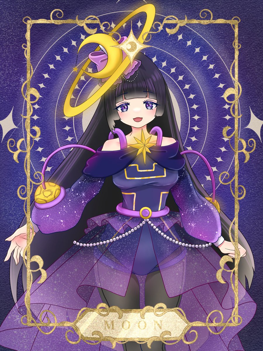 touseiuta_iru's tweet photo. 🌙 #魂募集 🌙

お月様ちゃんやっと #立ち絵公開 !!

立ち絵+立ち絵公開画像+ネームロゴのセット🌙* :ﾟ
募集要項などは4枚目に!!

こんな名前でやりたい！などの簡単なボイスを送っていただけると選考できます🍀*゜(ボイチェン不可) https://t.co/QSIRDLEiSh