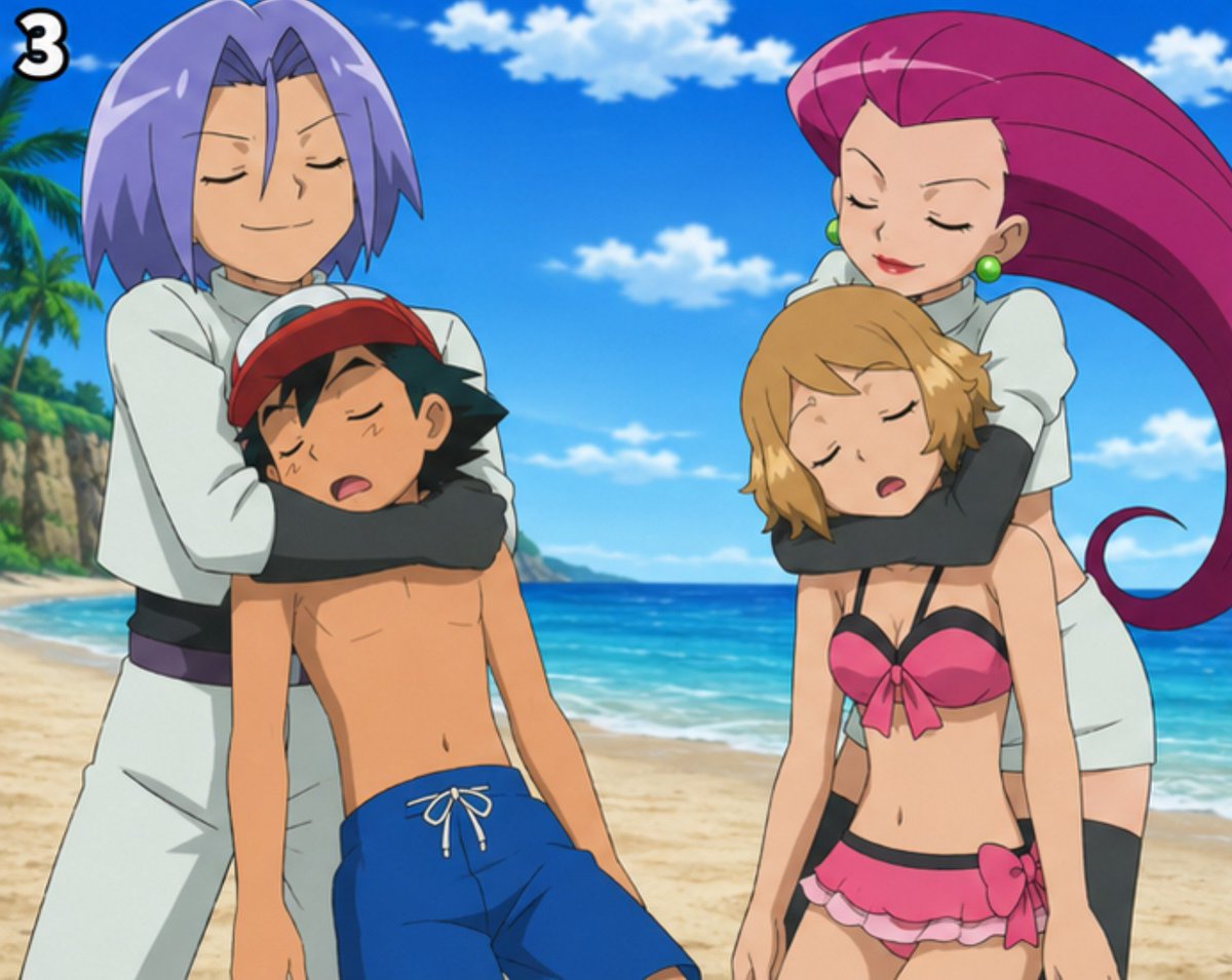 KnockoutsPoke's tweet photo. Ash Ketchum and Serena from the Pokémon Anime, knocked out and put to sleep by Sleeperholds from James and Jessie, at the beach

#beach #puttosleep #sleep #sleeperhold #passedout #knockedout #unconscious #pokemon #pokemonanime #anipoke #ash #ashketchum #serena #james #jessie https://t.co/O1PxZWnXwB