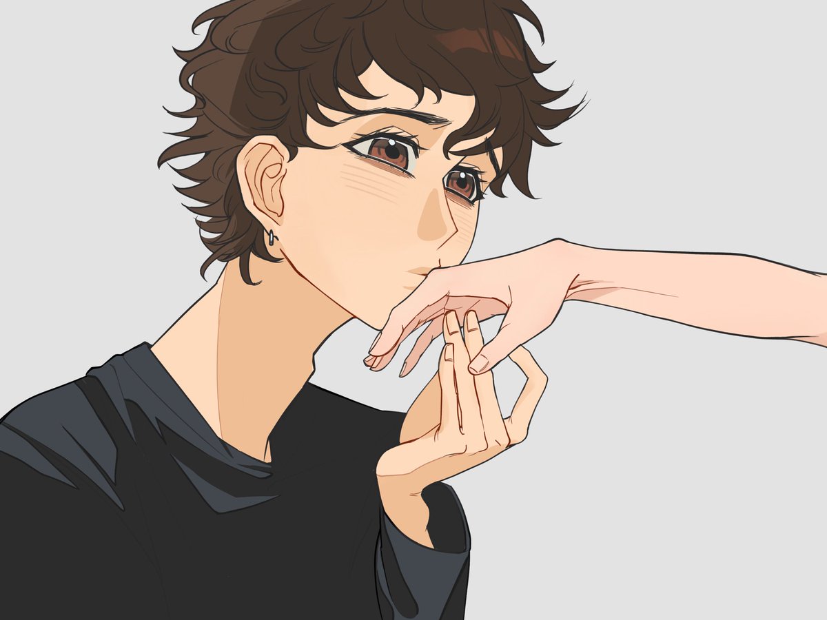 negiii_bakery's tweet photo. u smell like cake #Phanart https://t.co/r0cPJpN0rj